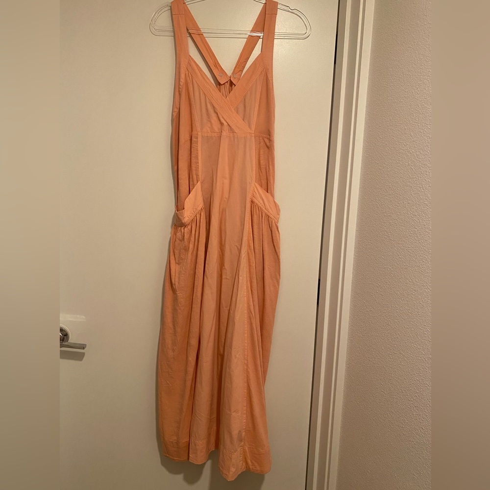 daily practice island sleeveless maxi dress